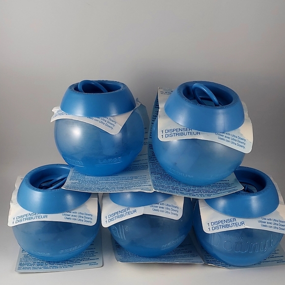 Ultra Downy Ball Fabric Softener Dispensers Lot Of 5 Laundry - Picture 2 of 12